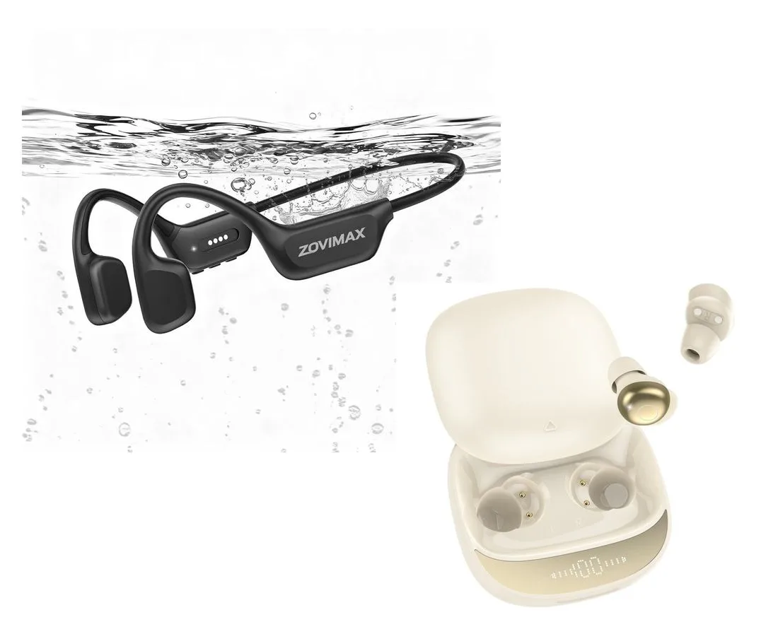 Auriculares de conducción ósea y auriculares para dormir ZOVIMAX